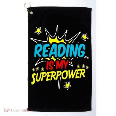 Funny Book Nerds And Geeks Golf Towel