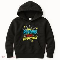 Funny Book Nerds And Geeks Kids Hoodie thumb 0