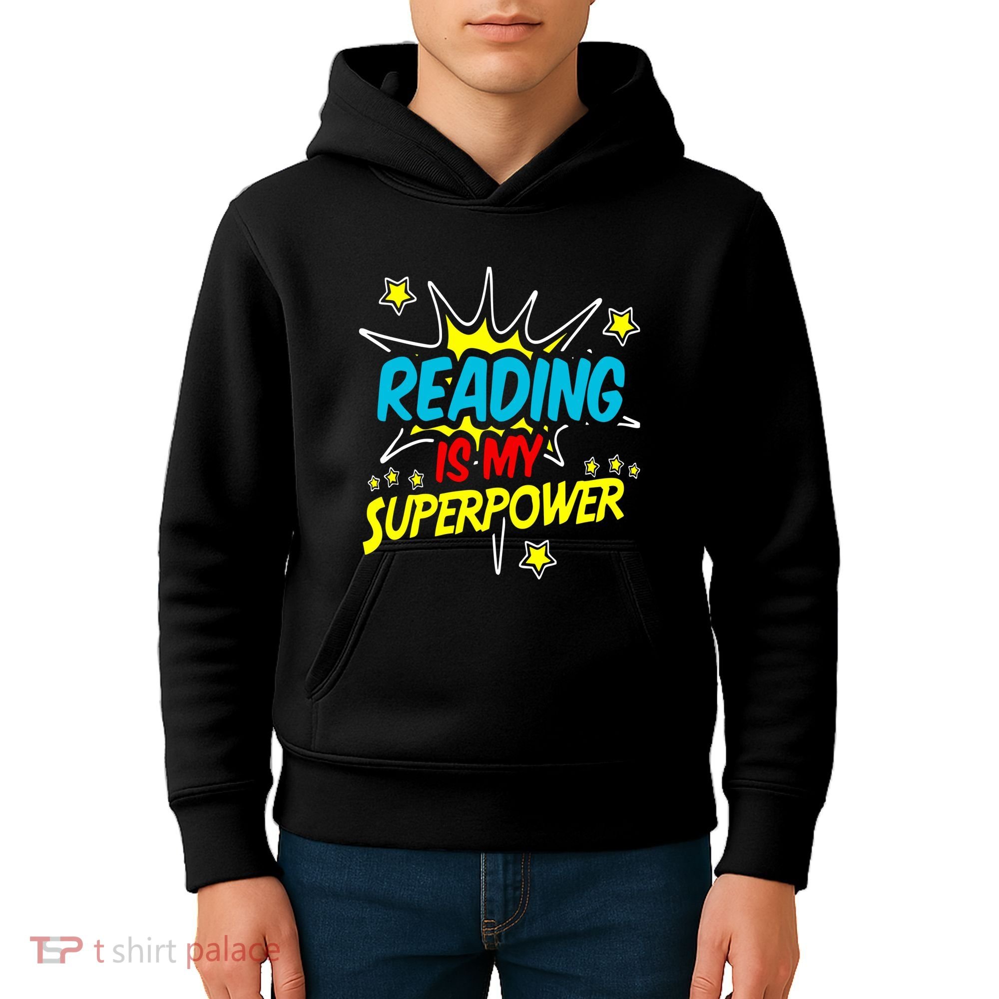 Funny Book Nerds And Geeks Kids Hoodie