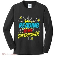 Funny Book Nerds And Geeks Kids Long Sleeve Shirt thumb 0