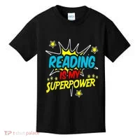 Funny Book Nerds And Geeks Kids T-Shirt thumb 0