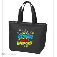 Funny Book Nerds And Geeks Tote Bag thumb 3