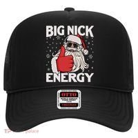 Funny Big Nick Energy Santa Xmas Christmas Long Sleeve Hat thumb 0