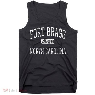 Fort Bragg North Carolina NC Vintage Tank Top