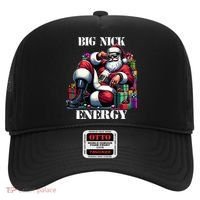 Fun Big Nick Energy Funny Santa Claus Christmas Xmas Cool Hat thumb 0