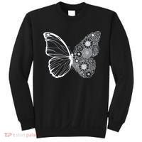 Floral Butterfly Nature Sweatshirt thumb 0