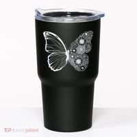 Floral Butterfly Nature Tumbler thumb 0