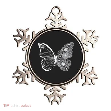 Floral Butterfly Nature Ornament