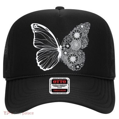 Floral Butterfly Nature Hat