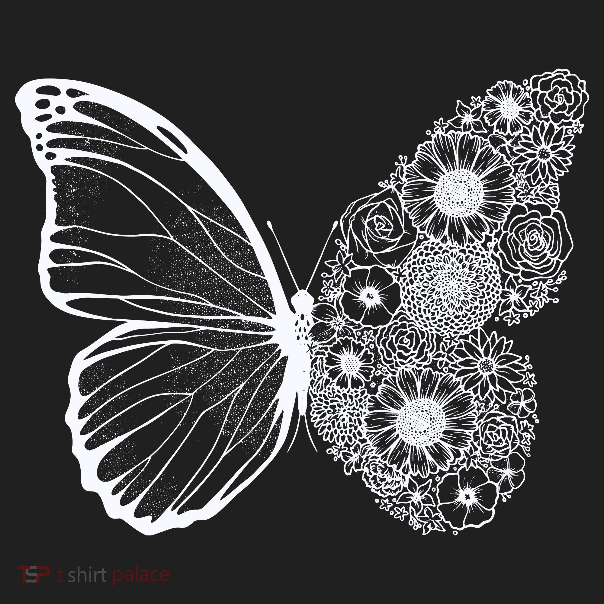 Floral Butterfly Nature Hat