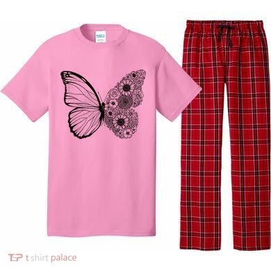 Floral Butterfly Nature Pajama Set