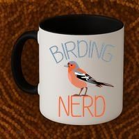 Funny Birding Nerd Bird Watching Fan Coffee Mug thumb 2