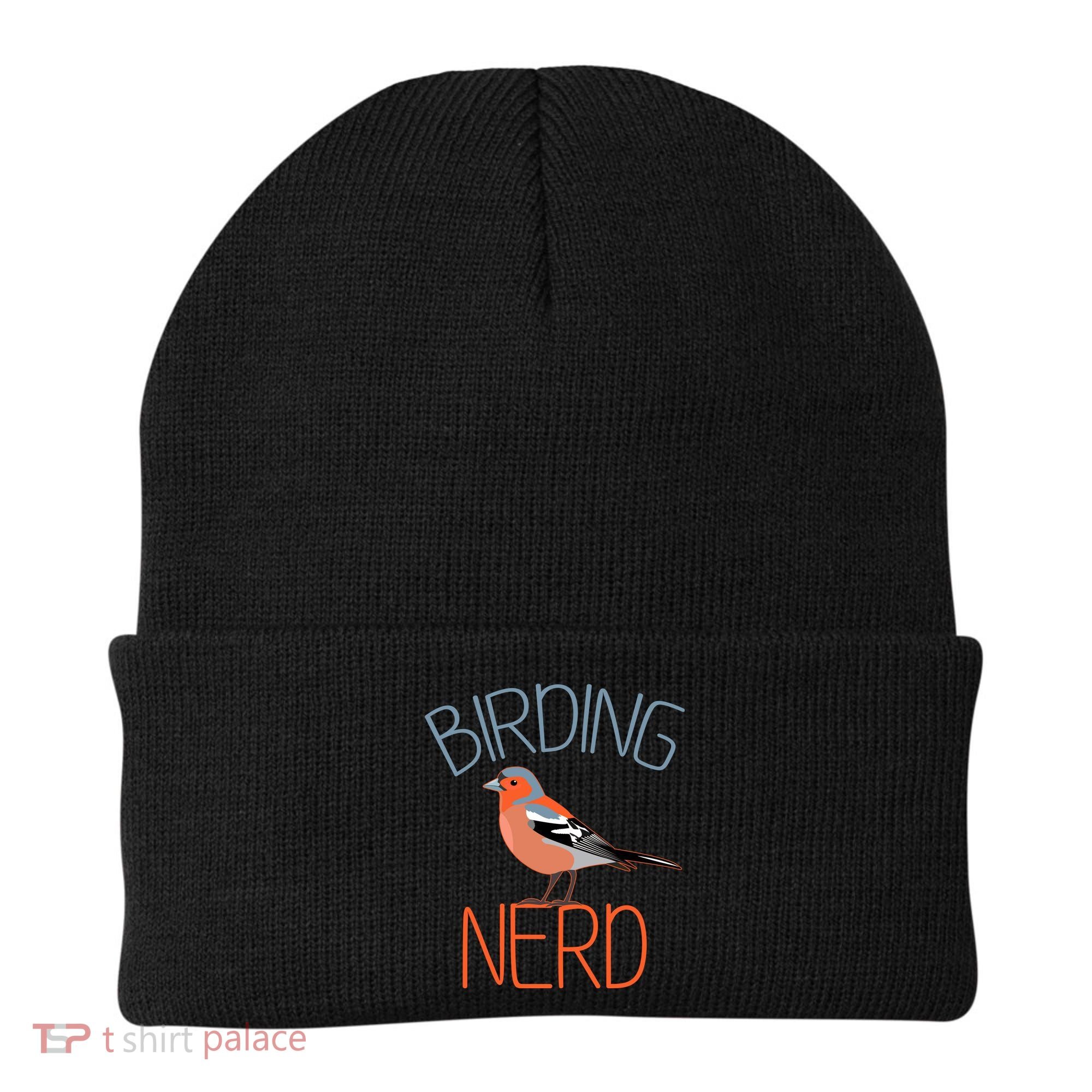 Funny Birding Nerd Bird Watching Fan Beanie