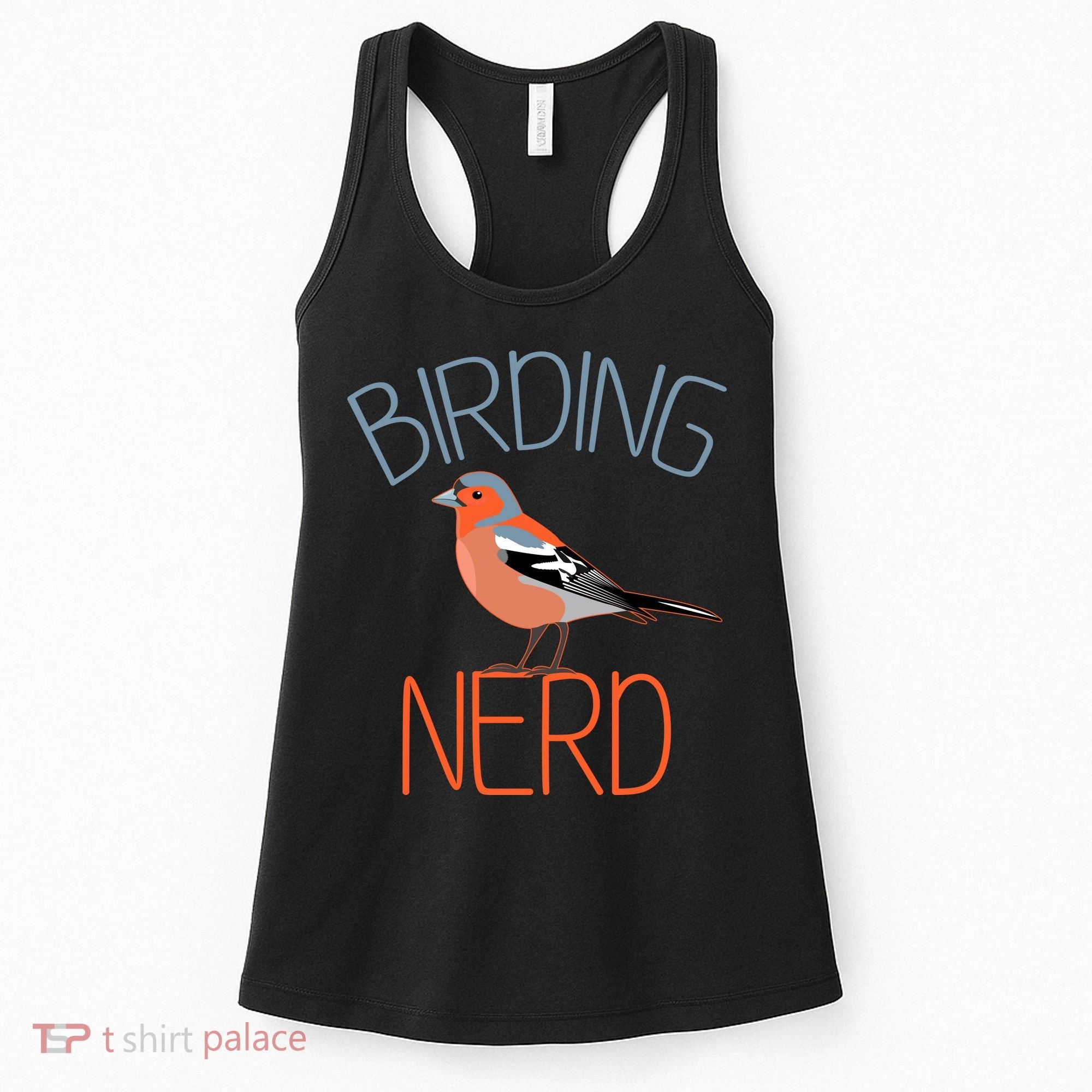 Funny Birding Nerd Bird Watching Fan Women's Tank Top