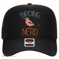 Funny Birding Nerd Bird Watching Fan Hat thumb 0
