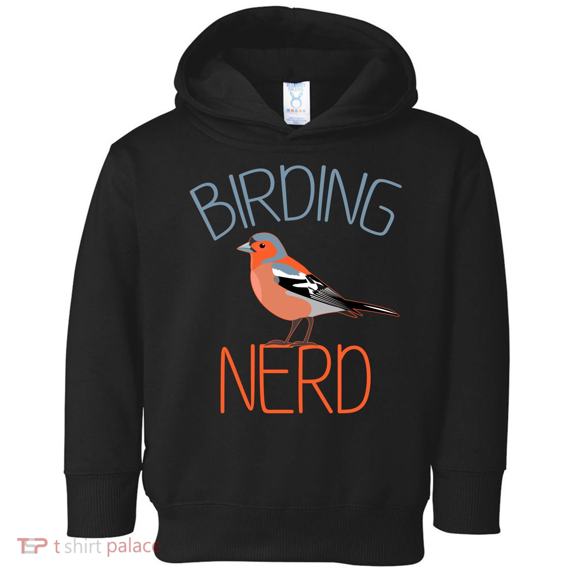 Funny Birding Nerd Bird Watching Fan Toddler Hoodie