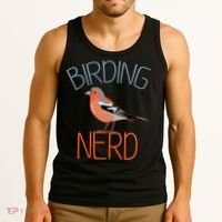 Funny Birding Nerd Bird Watching Fan Tank Top thumb 3