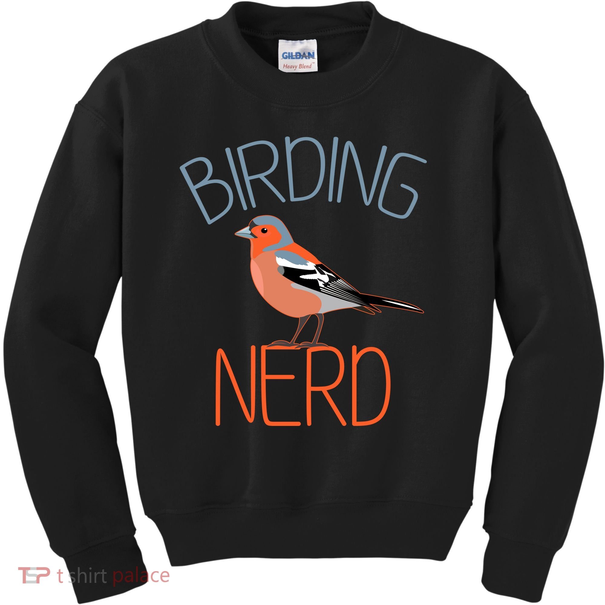Funny Birding Nerd Bird Watching Fan Kids Sweatshirt