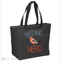 Funny Birding Nerd Bird Watching Fan Tote Bag thumb 2
