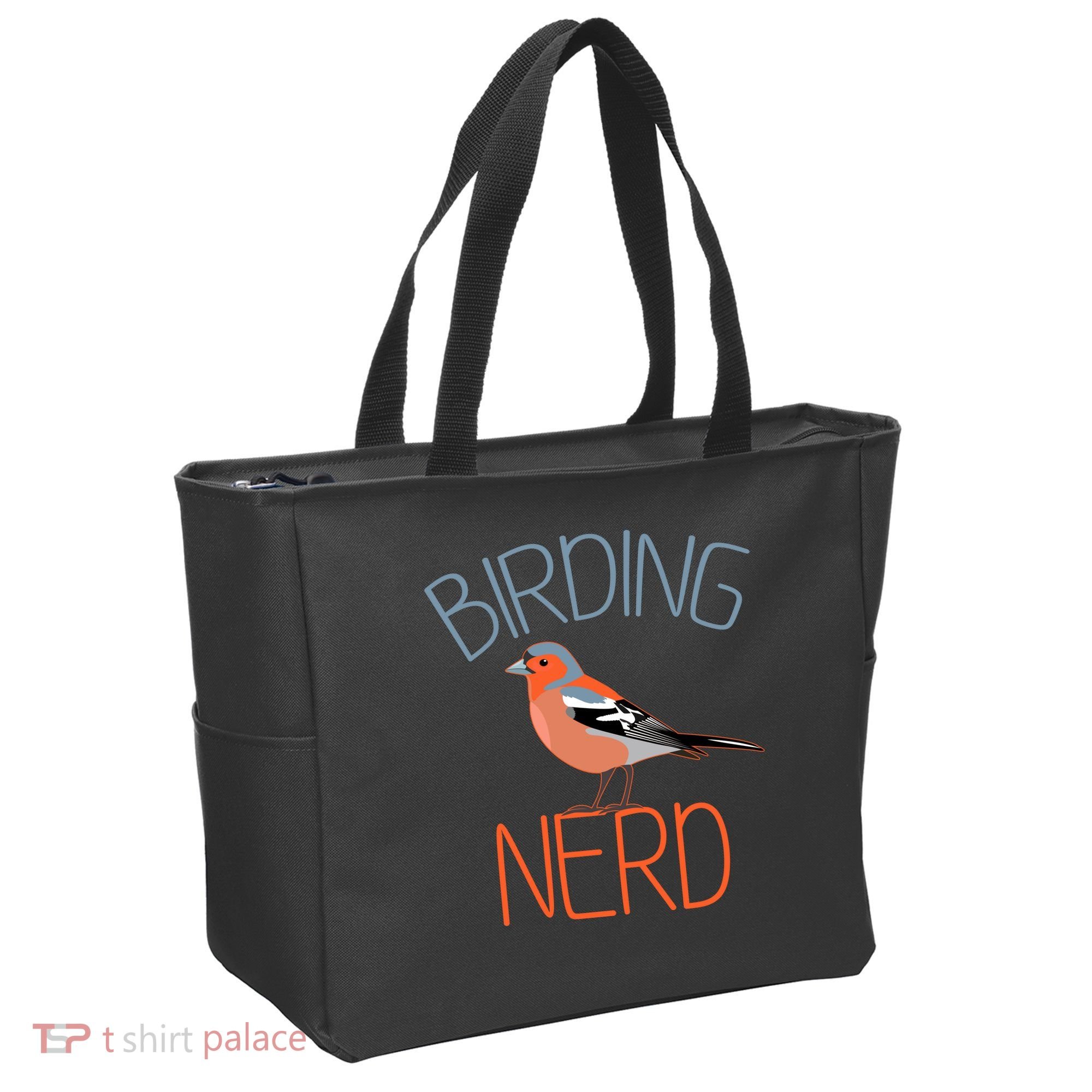 Funny Birding Nerd Bird Watching Fan Tote Bag