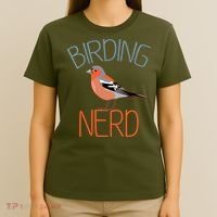 Funny Birding Nerd Bird Watching Fan T-Shirt thumb 4