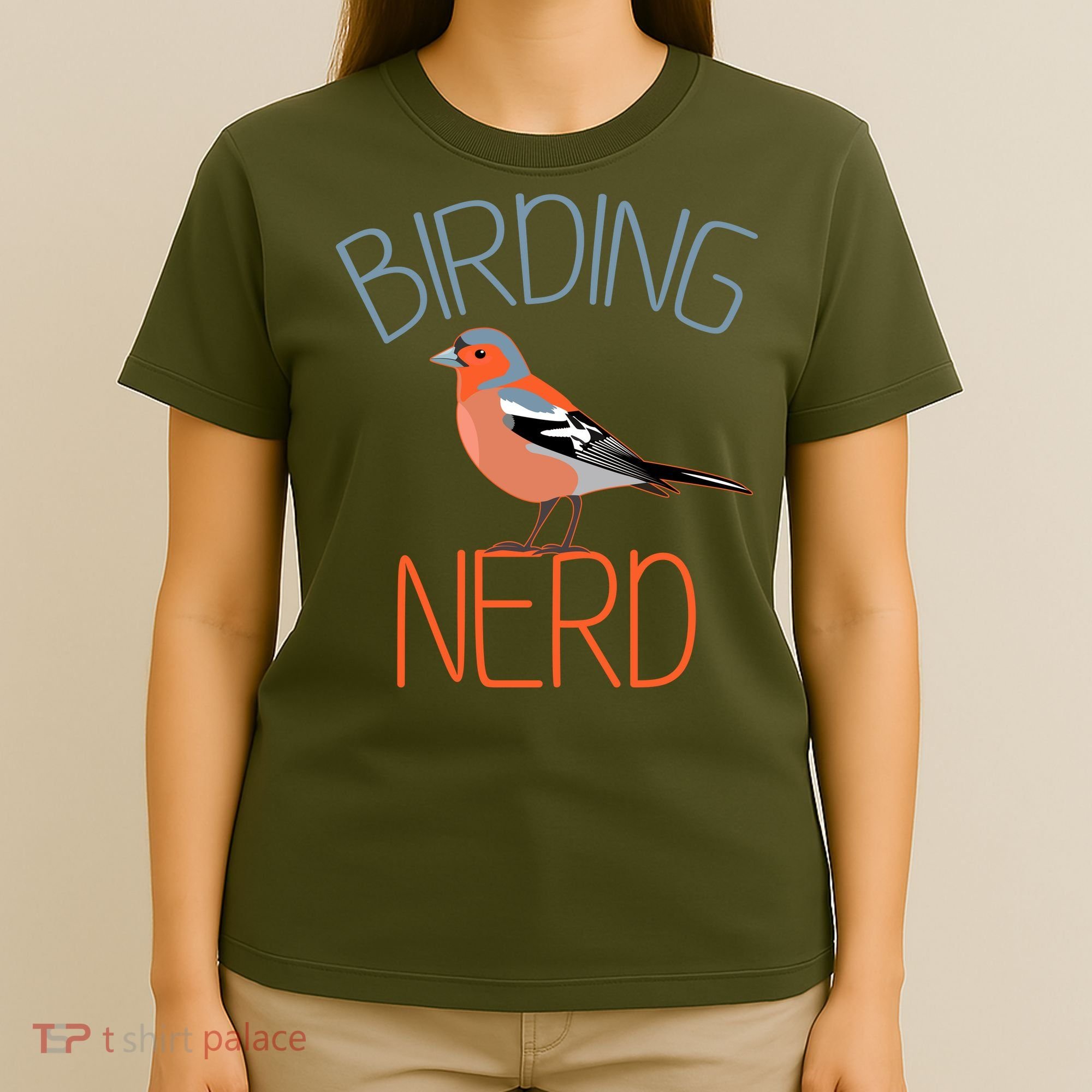 Funny Birding Nerd Bird Watching Fan T-Shirt