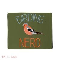 Funny Birding Nerd Bird Watching Fan Mousepad thumb 0