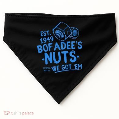 Funny Bofadees Nuts We Got Em USA-Made Doggie Bandana