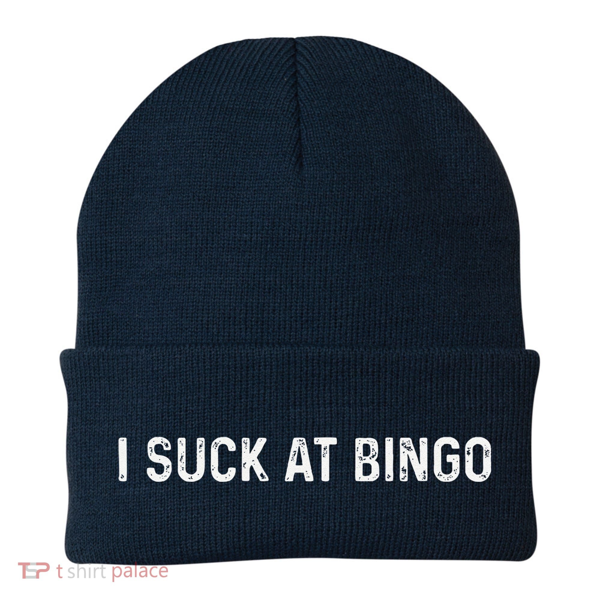 Funny Bingo Night Suck At Bingo Game Beanie