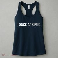 Funny Bingo Night Suck At Bingo Game Women's Tank Top thumb 3