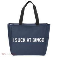 Funny Bingo Night Suck At Bingo Game Tote Bag thumb 0