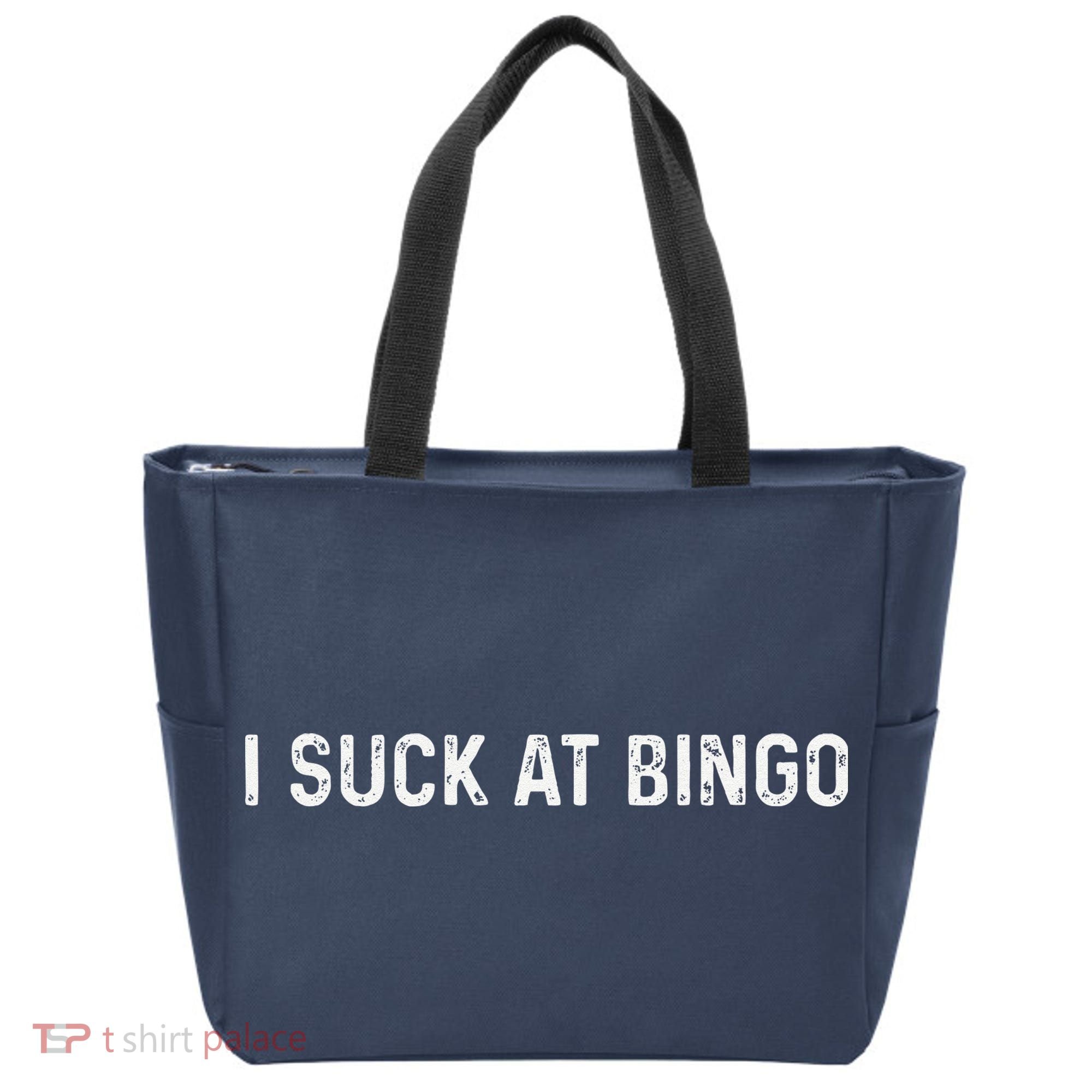 Funny Bingo Night Suck At Bingo Game Tote Bag