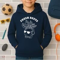 Fresh Beets Organic Vegetable Local Farmers Market Kids Hoodie thumb 2