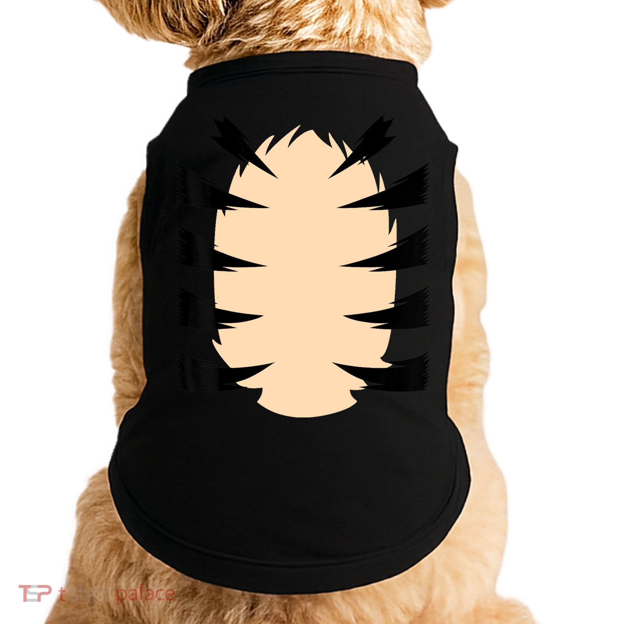 FRONT & BACK Orange Tiger Costume DIY Halloween Costume Doggie Tank