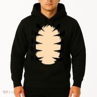 FRONT & BACK Orange Tiger Costume DIY Halloween Costume Hoodie thumb 2