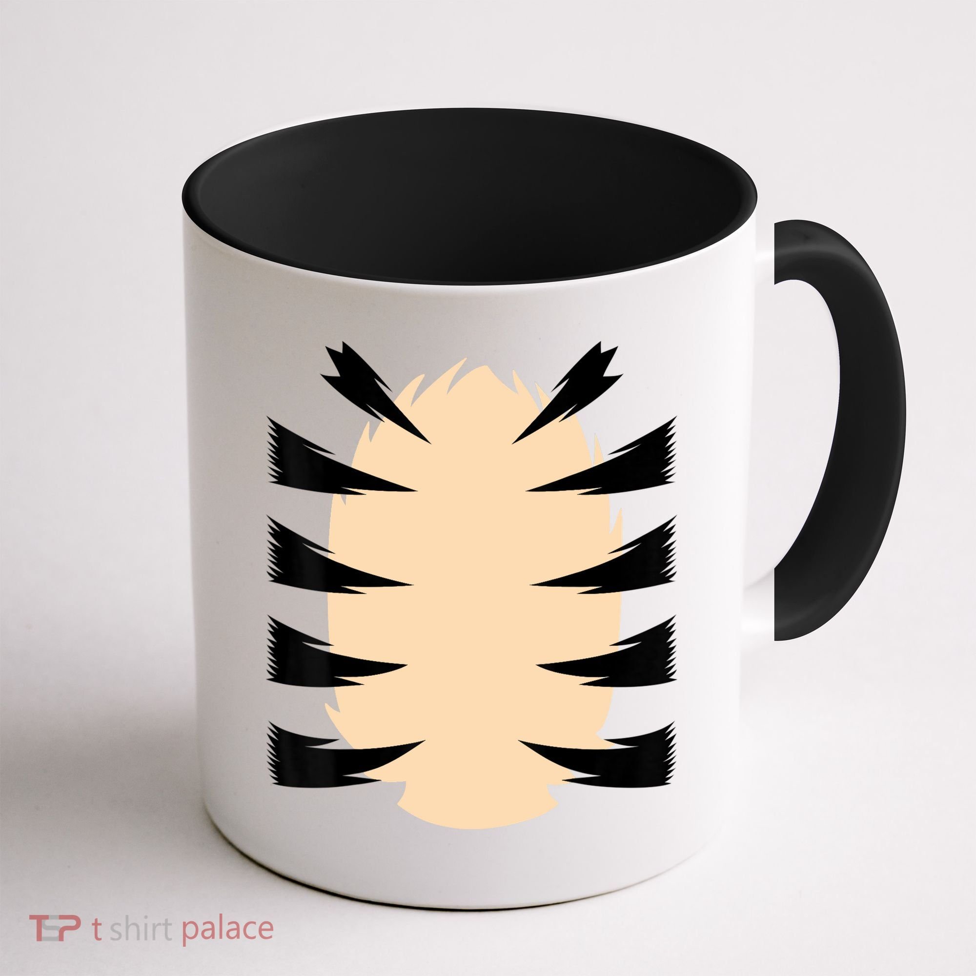 FRONT & BACK Orange Tiger Costume DIY Halloween Costume Coffee Mug