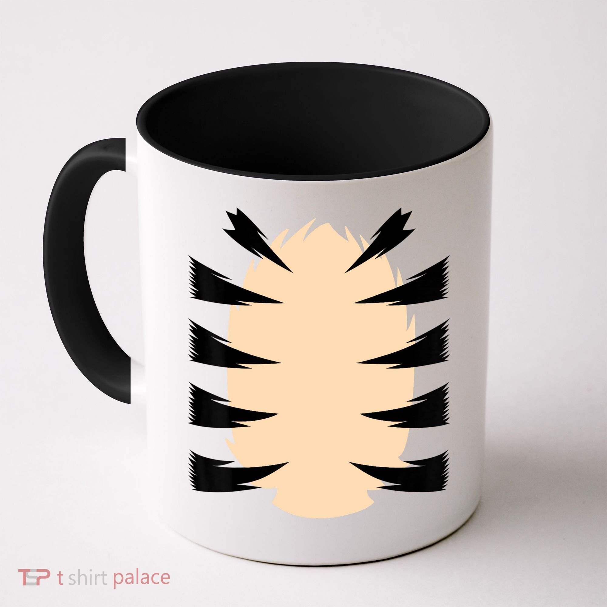 FRONT & BACK Orange Tiger Costume DIY Halloween Costume Coffee Mug
