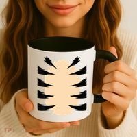 FRONT & BACK Orange Tiger Costume DIY Halloween Costume Coffee Mug thumb 3