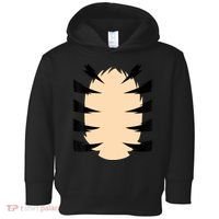 FRONT & BACK Orange Tiger Costume DIY Halloween Costume Toddler Hoodie thumb 0