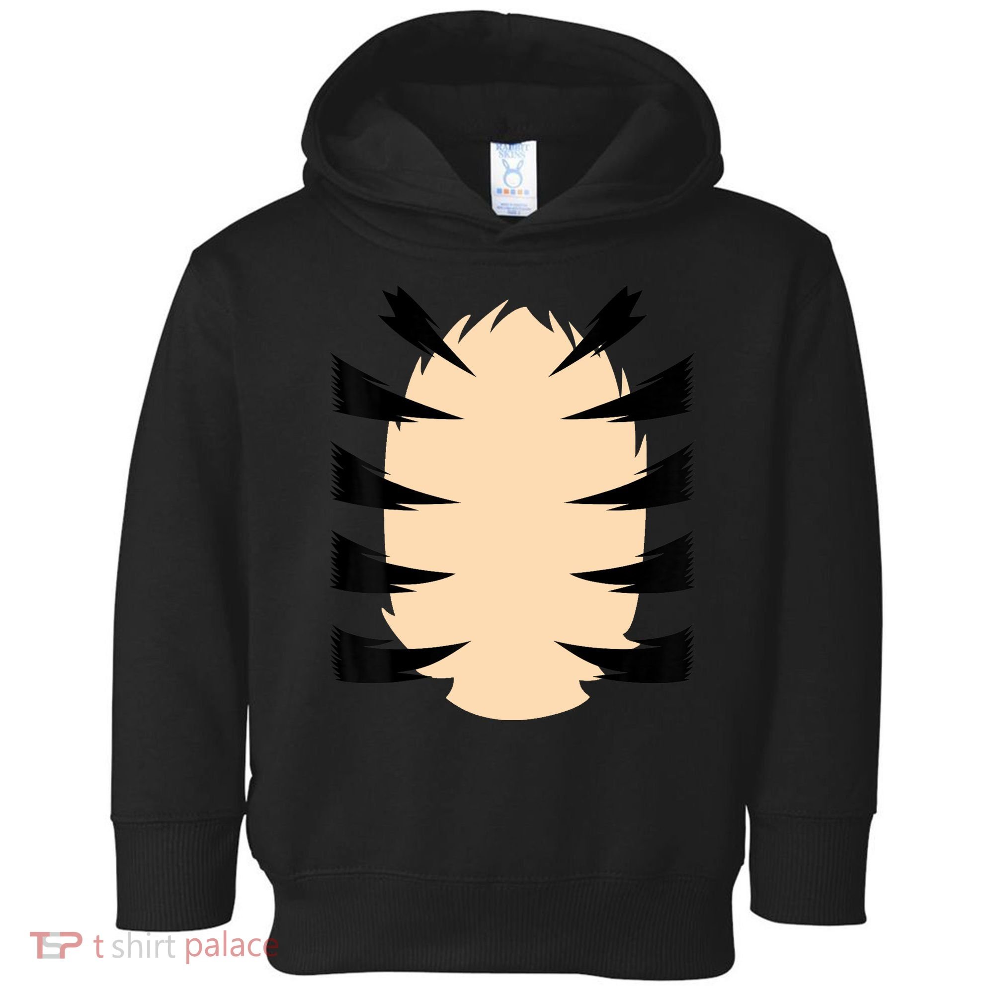 FRONT & BACK Orange Tiger Costume DIY Halloween Costume Toddler Hoodie