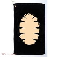 FRONT & BACK Orange Tiger Costume DIY Halloween Costume Golf Towel thumb 0