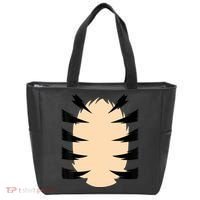 FRONT & BACK Orange Tiger Costume DIY Halloween Costume Tote Bag thumb 0