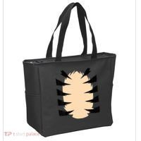 FRONT & BACK Orange Tiger Costume DIY Halloween Costume Tote Bag thumb 2
