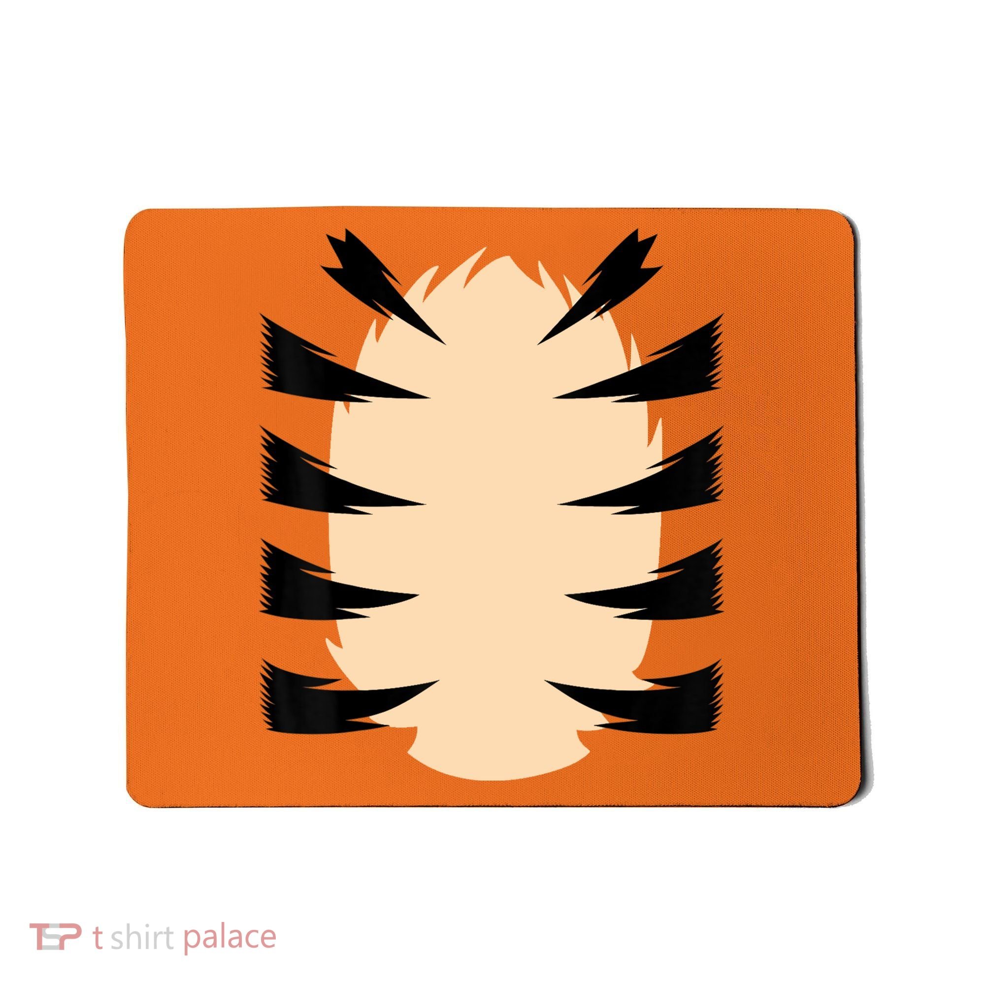 FRONT & BACK Orange Tiger Costume DIY Halloween Costume Mousepad