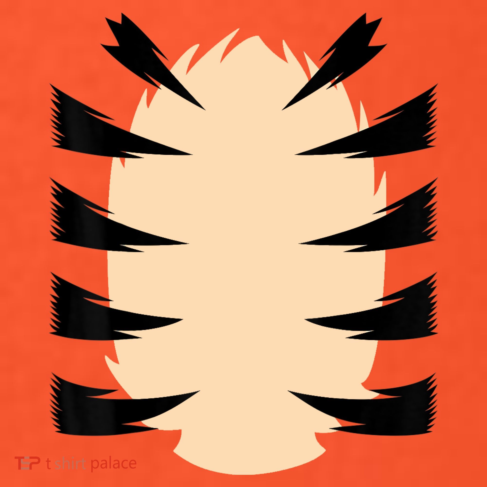 FRONT & BACK Orange Tiger Costume DIY Halloween Costume Baby Bodysuit