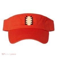 FRONT & BACK Orange Tiger Costume DIY Halloween Costume Visor thumb 0