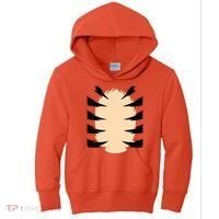 FRONT & BACK Orange Tiger Costume DIY Halloween Costume Kids Hoodie thumb 0