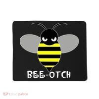 FUNNY BEE OTCH BITCH Mousepad thumb 0