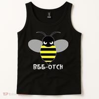 FUNNY BEE OTCH BITCH Tank Top thumb 2