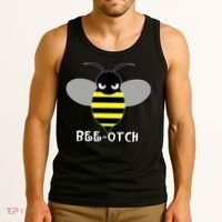 FUNNY BEE OTCH BITCH Tank Top thumb 3